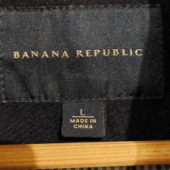 Banana Republic Men's Overcoat L - Picture 3 of 5